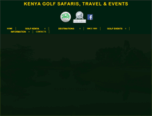 Tablet Screenshot of kenya-golf-safaris.com